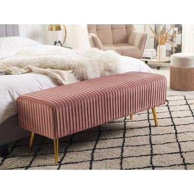 Bodner Velvet Upholstered Bench