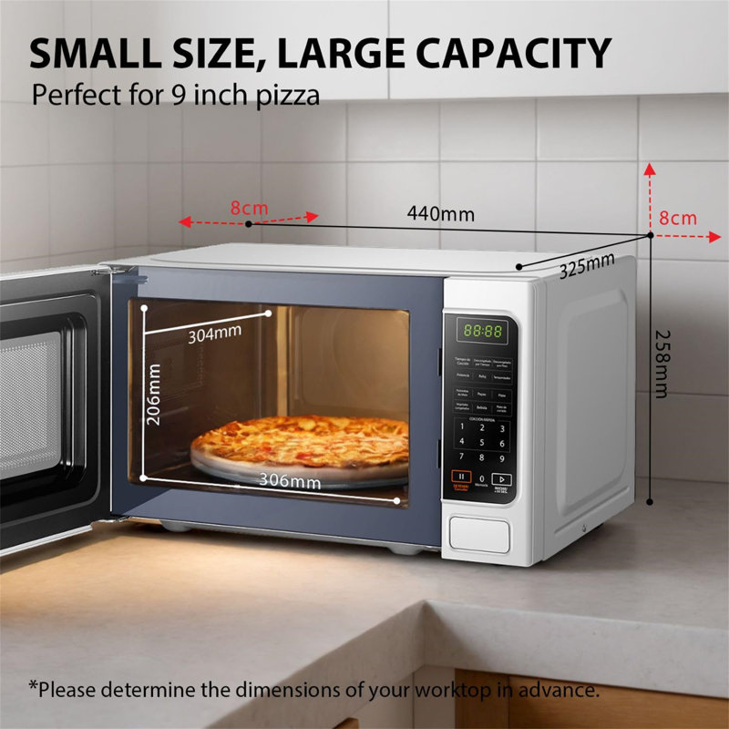 Ebern Designs 44cm 20m³ L Countertop Microwave