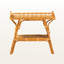 Console à 2 niveaux en rotin naturel Tarah H 29,25 po x l 31,74 po x P 13,62 po Tarah