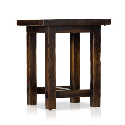 Deshun Solid Wood End Table