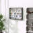 5-Tier Glass Display Cabinet with Adjustable Shelves