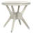 Eile Round Glass Outdoor Dining Table , 31.5 " W 31.5 " D