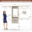 Closet System With 2-Drawers, Laundry Room Organizer-106461251
