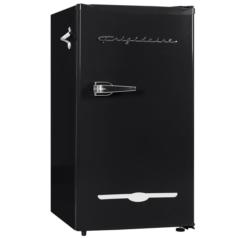 Frigidaire 3.2 CU. FT. Compact Refrigerator (Retro Design), Black
