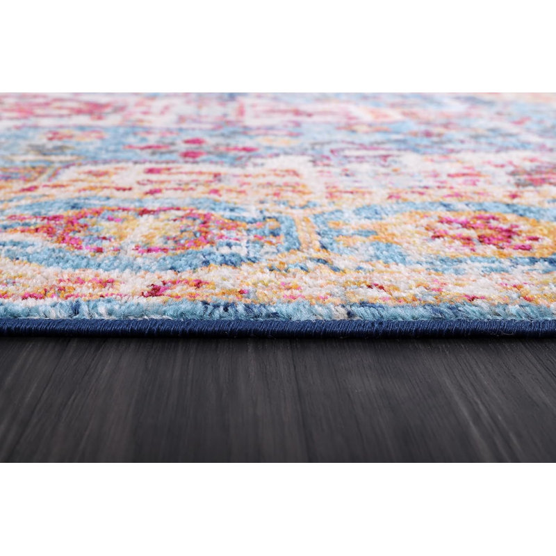 Soft Medium Pile Area Rugs Living Room Carpet Pad Oriental Vintage Rug Non Slip Entryway Rug 7664, Rectangle 160 x 230 cm
