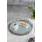 D18x2" Valentina Silver Round Mirror Tray,Large-669688115