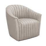Channel Swivel Barrel Chair