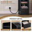 38cm W Metal Bedside Table-174006949