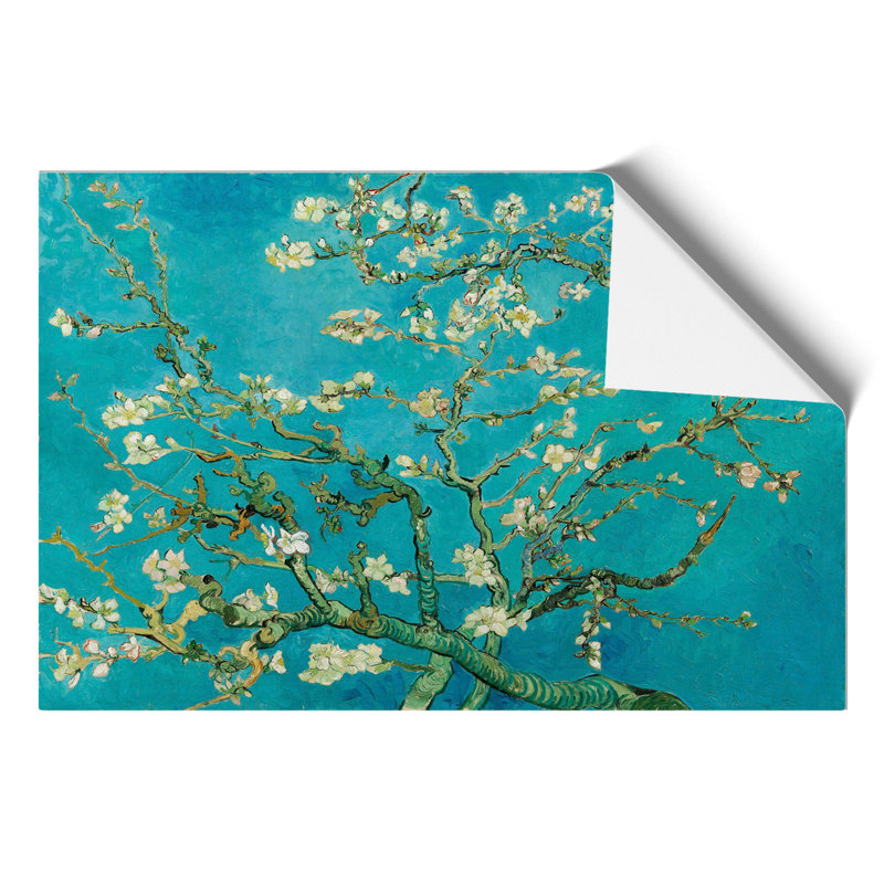 Almond Blossom Brancehs by Vincent van Gogh - Frameless Print, 21cm H x 30cm W x 0.1cm D
