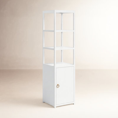 Elin 18" Acacia Bookcase