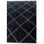 Tapis noir Odea