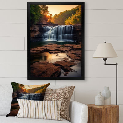 Alabama, cascades majestueuses en automne