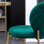 Chaise de salle à manger en velours-2001861095