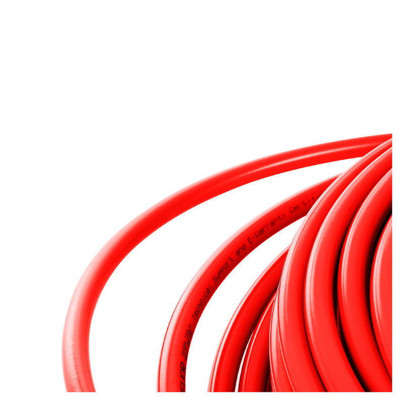Tuyau PEX 1/2 po, tuyau flexible PEX-A de 2 x 100 pieds pour l'eau potable, conduites d'eau Pex pour eau chaude / froide et restauration facile, applications de plomberie avec coupe libre, bleu et rouge