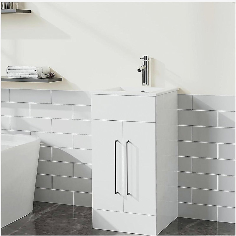 Petit meuble-lavabo simple 16 po Goodyo