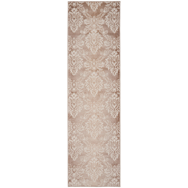 Ibrahim Damask Indoor Rug, Runner 2'3" x 7'6"