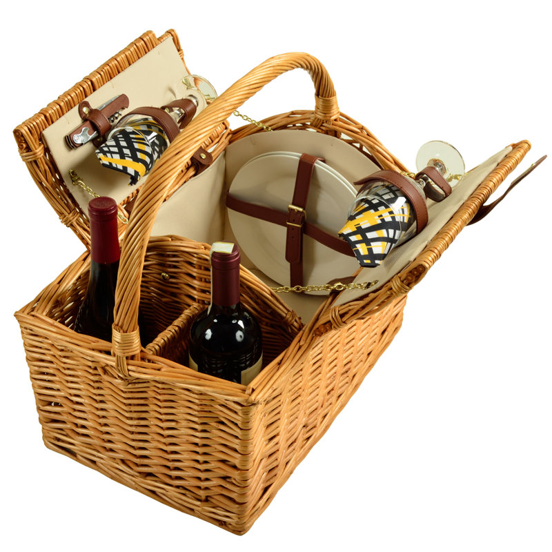 Panier pour 2 pique-niques vineyard willow