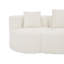 Canapé modulaire modulaire de 137,8 po sans os rembourré pour le salon-1935940800-1935940802