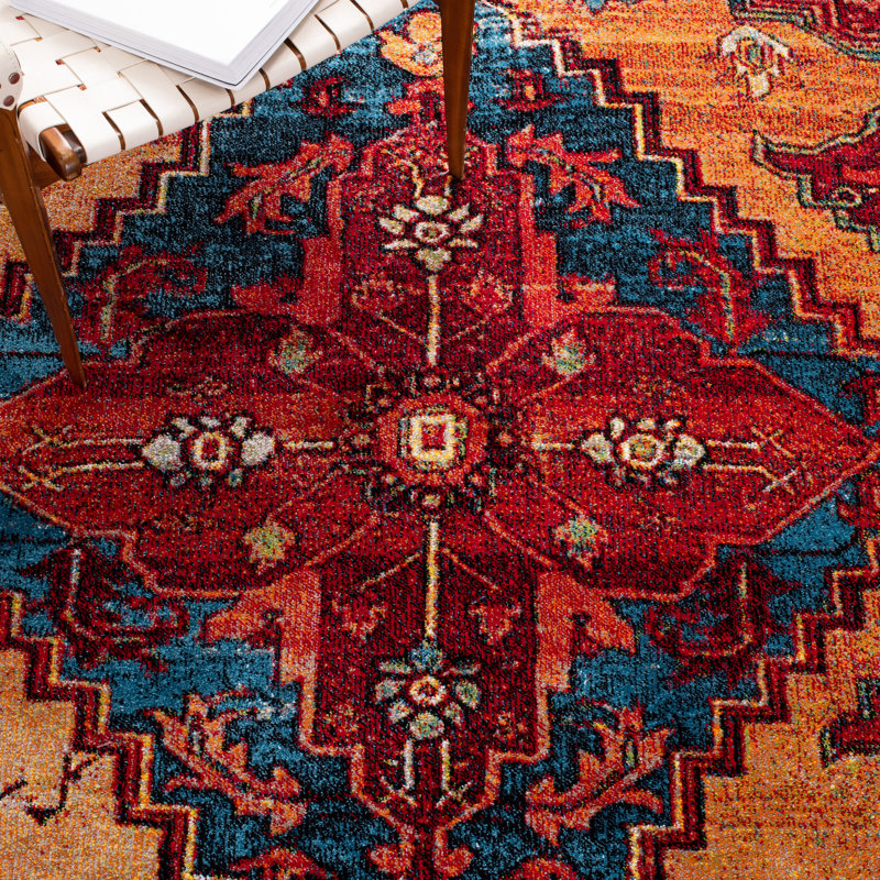 Duechle Performance Southwestern Rug, Rectangle 8' x 10'