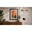 Radiant Botanical Forms Mid-Century - Framed Print-820938906-820938915