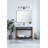 Raya 42'' Single Bathroom Vanity with Resin Top-1947924044