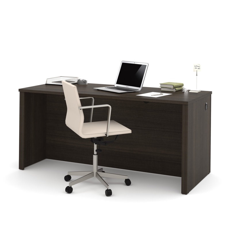 Tammara Desk Shell, Dark Chocolate