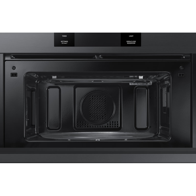 30" Microwave Combination Wall Oven Steam, Contemporary, Graphite Stainless