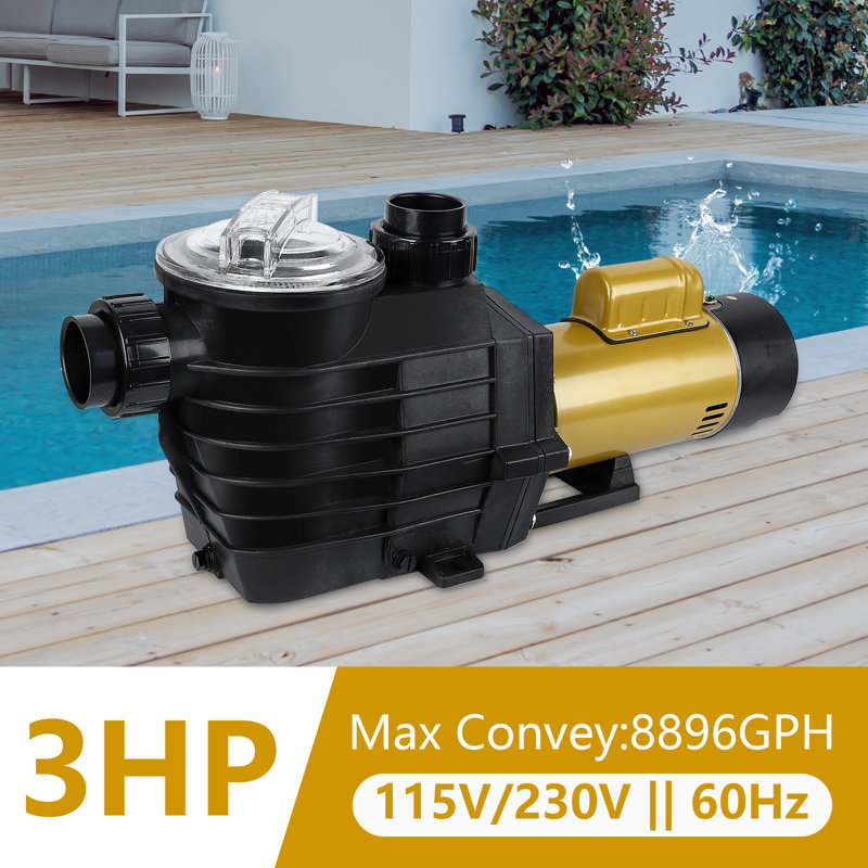 Pompe à eau du sol pour piscine à parois rigides