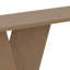 Longue console, canapé moderne en bois derrière le canapé-1459753687