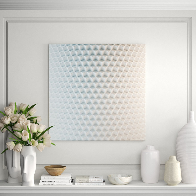 Cubic Print, 24" H x 24" W x 1" D, Acrylic