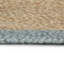 Glendive Hand Braided Blue/Brown Rug-740057718