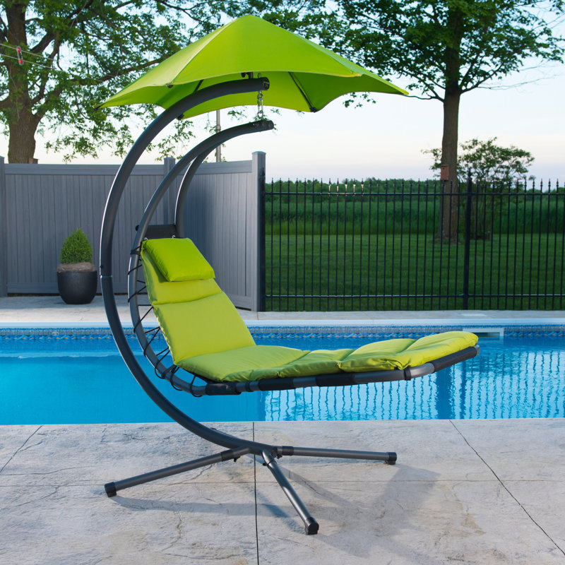 Sun Lounger Cushion, Green apple