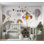 Papier peint mural de qualité supérieure - Whimsical Sky Friends