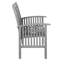 Solid Wood Acacia Outdoor Bench-342761465