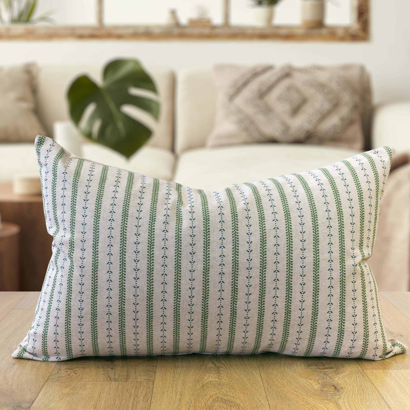 Striped Cushion, Cover only, 58x38cm