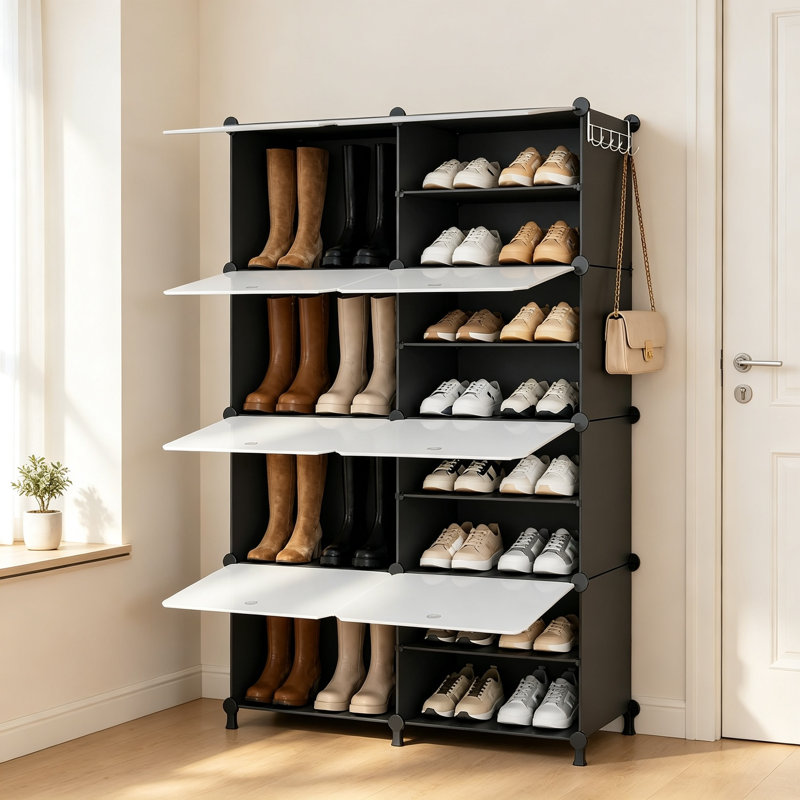 24 Pair Shoe Rack