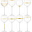 Deco Glass Wine Glass
