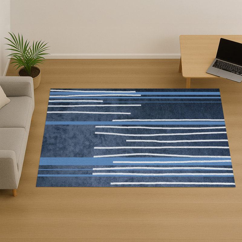 Geometric Area Rug, Rectangle 140 x 200 cm