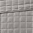 8 Piece King/ King Grey Bedding - Luxury And Breathable Comforter In Microfiber With Quilt-119448767-119448768