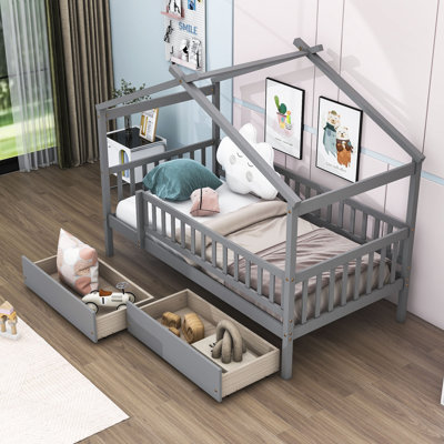 Velida Twin Daybed with Two Drawers