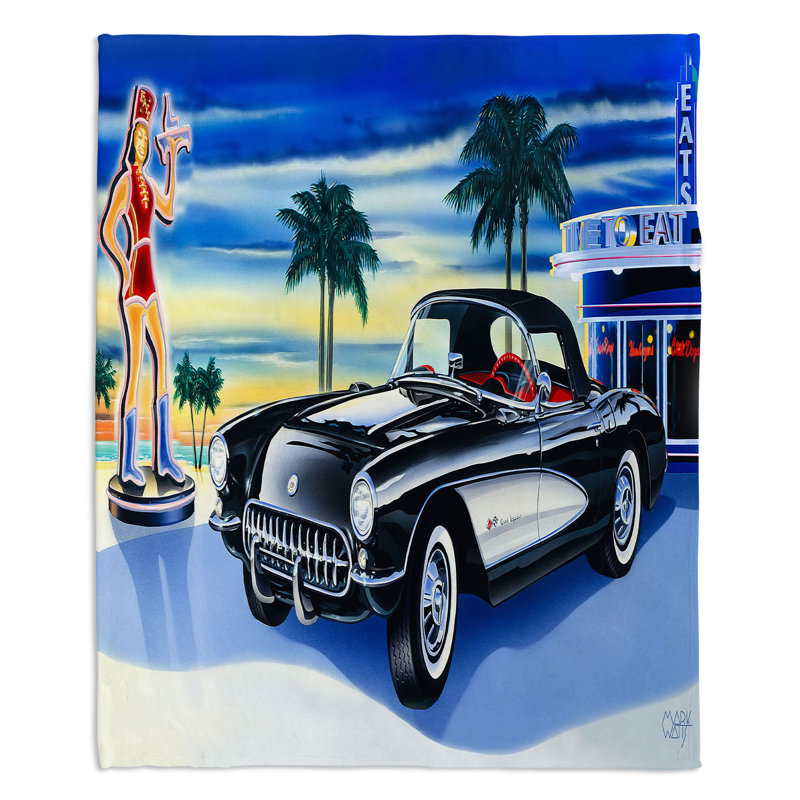 Une frites avec cette couverture de tremblement , 51 po x 60 po