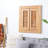 Ducote Solid Wood Rectangle Wall Mirror