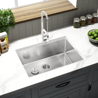 Single Bowl Stainless Steel Kitchen Sink
