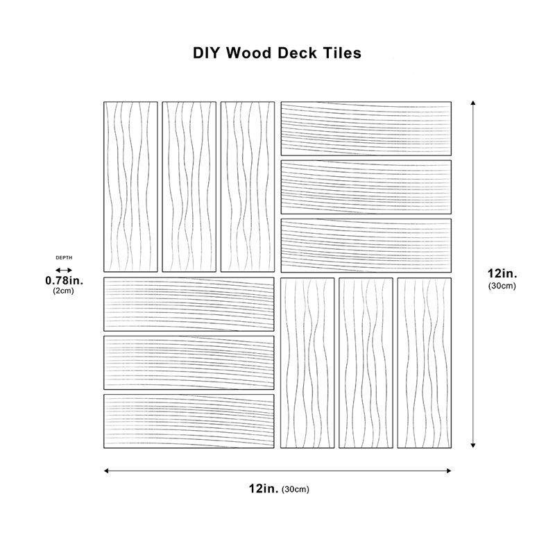 Ozarke 12 " L x 12 " W Tile, Natural