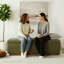 Banc de rangement rembourré 60 po Modern-658760538