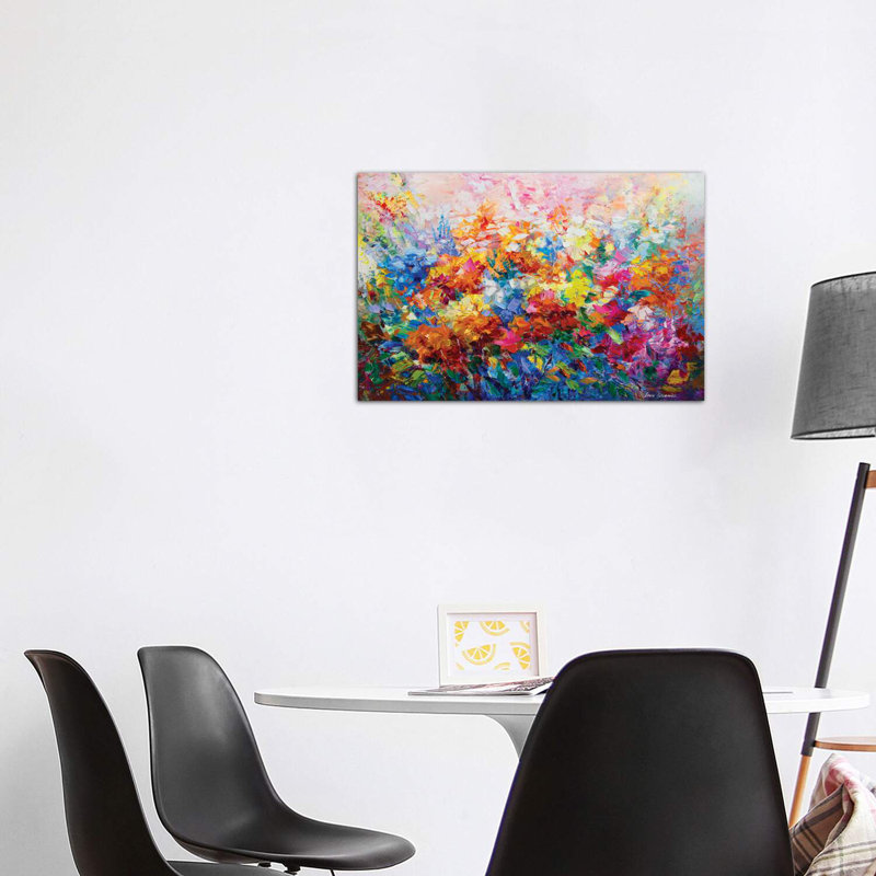 «Summer Glory» par Leon Devenice - reproduction imprimée, Toile tendue, H 26 po x l 40 po x 1,5 po