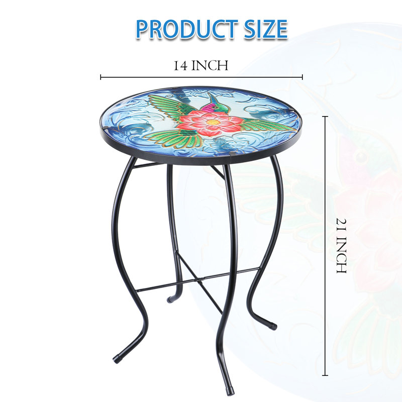Table d'appoint d'extérieur Dinie