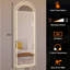Arch Design LED Full Length Mirror,Dimmable, High Definition & Explosion-Proof, Full-Length Standing Or Wall-Mounted