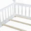 Lit double en bois d'hévéa-322686185-322736586