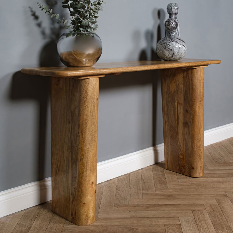 Climenhaga 135cm Solid Wood Console Table